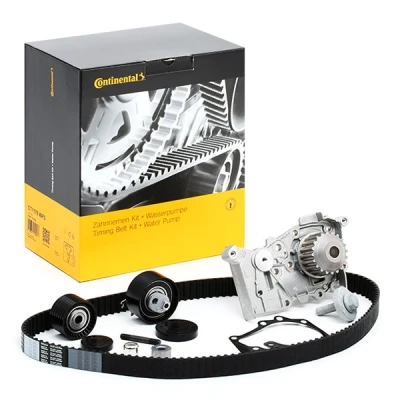 Immagine di CONTITECH CT1179WP3 Pompa Acqua + Kit Cinghia Distribuzione 132 RENAULT: CLIO 2, 3, SCENIC DACIA: Duster SUV, Sandero I, Logan I MCV