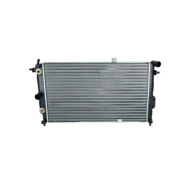 Immagine di NRF 58973A Radiatore motore Alluminio 620 378 34 FULL KIT Alette di raffreddamento montate meccanicamente OPEL: Calibra A, Vectra A CC, Sedan