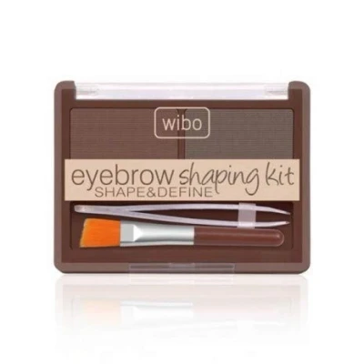 Immagine di Wibo, Polvere per sopracciglia, Shape&amp;Define kit la modellazione delle sopracciglia è un lo stylizacji brwi Dark