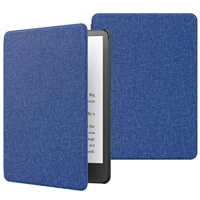 Immagine di MoKo Custodia Compatibile con Kindle Paperwhite 11ª Generazione 2021 e 2022, Schermo da 6,8&quot;, Protettiva Ultra Sottile Leggera per Lettore Ebook, Indaco