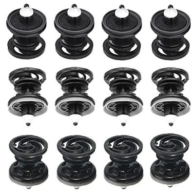 Immagine di LCOUACEO 22 Pezzi Rivetti per Auto 7L6868243 Clip di Fissaggio Pannelli Porta，Compatibile Vw T5, Passat，Golf 5 6 7, Compatibile con A4 A5 A6