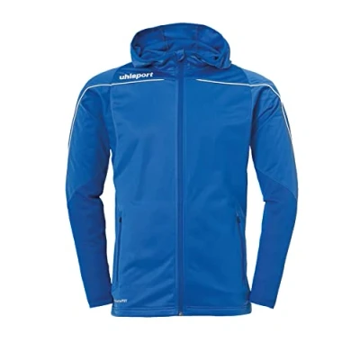 Immagine di uhlsport Stream 22 Giacca con cappuccio, da bambino, Bambini, Giacca, 100518903, Azzurro/Bianco, 152