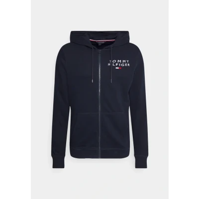 Immagine di Tommy Hilfiger Hoodie Felpa con zip, Uomo, Taglia: Small, Desert sky