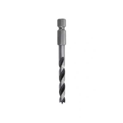 Immagine di Wolfcraft 7262000 Punta a spirale per legno 4 mm Lunghezza totale 75 1/4 (6.3 mm) 1 pz.