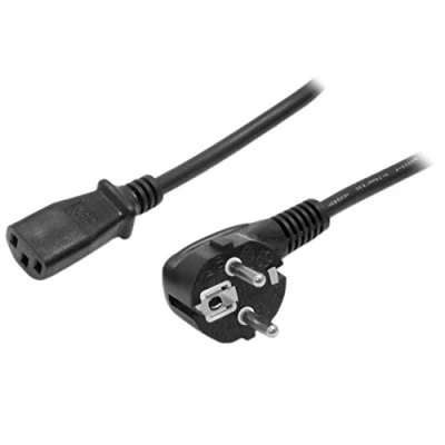 Immagine di StarTech.com Cavo di Alimentazione per PC da EU Schuko a C13 3 m, Ricambio AC 250V 10A 18AWG Portatile/TV/Monitor/Schermo; Spina CEE 7/7 IEC 60320 (713E 3M POWER CORD)