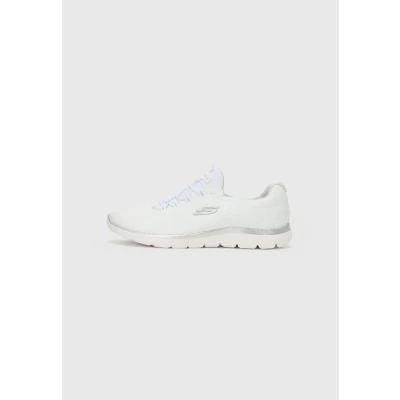 Immagine di Skechers Summits, Scarpe da Ginnastica Donna, White Mesh Silver Gray Trim, 36 EU