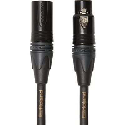 Immagine di Roland RMC B50 Gold Series Cavo per Microfono, lunghezza: 3 m/10 ft
