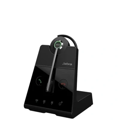 Immagine di Jabra Engage 65 SE Convertible Cuffie On Ear DECT, via cavo Mono Nero Eliminazione del rumore Muto, NFC