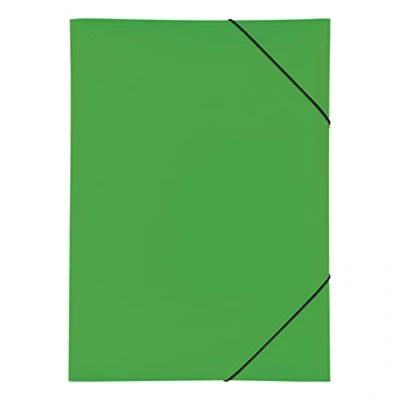 Immagine di Pagna 21638 05 Cartellina con elastico, in polipropilene, 3 lembi, formato A3, colore: Verde