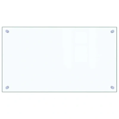 Immagine di vidaXL Paraschizzi per Cucina Paraspruzzi Fornelli Resistente al Calore Pannello Splashback Parete Trasparente 70x40 cm in Vetro Temperato