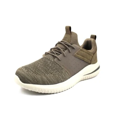 Immagine di Skechers Delson 3.0 Cicada, Scarpe da ginnastica Uomo, Beige Khk, 39.5 EU
