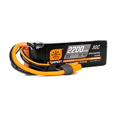 Immagine di 11.1V 2200mAh 3S 30C Smart LiPo: IC3
