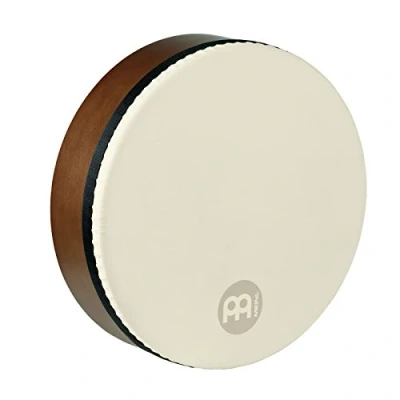 Immagine di Meinl Percussion FD14BE TF Bendir, Tamburo a cornice con Membrana in Pelle artificiale, Diametro 35,56 cm (14&quot;), Colore: Marrone (African Brown)