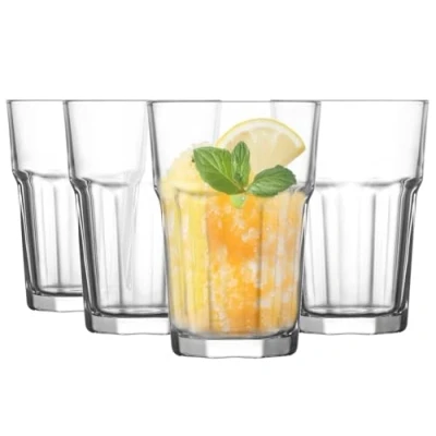 Immagine di Glasmark KROSNO 1992 Bicchiere da acqua 350 ml Vetro robusto lavabile in lavastoviglie Laccato trasparente