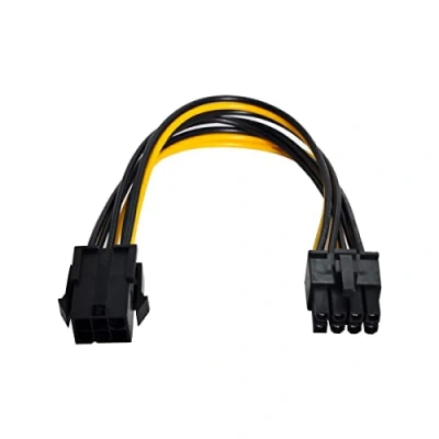 Immagine di ChenYang, cavo di alimentazione per PCI Express (PCI E), con connettori maschio a 8 poli e femmina 6 poli, espansione scheda grafica
