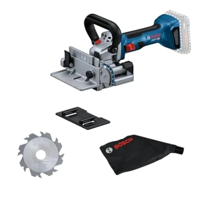 Immagine di Bosch Professional 18V System fresa universale a batteria GFF 22 (incl. laterale Ø 105 mm, sacchetto raccoglipolvere, piastra con clip, chiave perno, senza batteria/caricabatteria)
