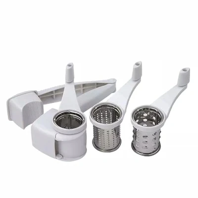 Immagine di Dexam Rotary Cheese Grater Set di grattugia Rotante per Formaggio, Bianco