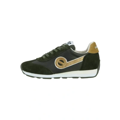 Immagine di No Name CITY RUN Jogger Sneakers basse, Donna, Taglia: 38, Vert Pelle e tessuto