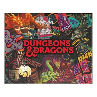 Immagine di Paladone Dungeons And Dragons Rompecabezas, Multicolore, PP8321DD