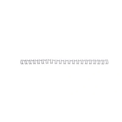 Immagine di GBC Dorsi metallici 21anelli 14mm 100 pz Argento IB161438