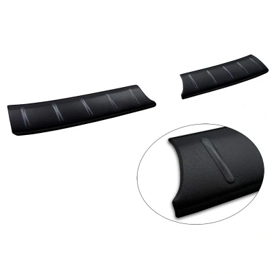 Immagine di Avisa 2/40370 Protezione bordo di carico opaco intenso, nero Acciaio inossidabile SUZUKI: Swift VI (AOL) 1.2 VVT Hybrid
