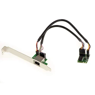 Immagine di KALEA INFORMATIQUE Scheda M2 M.2 NGFF E A Key Gigabit Lan Ethernet 10 100 1000Mbps con chipset Realtek 8111