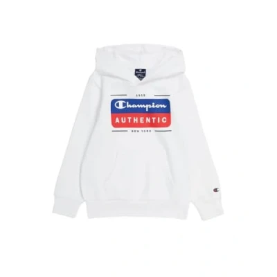 Immagine di Champion Legacy Graphic Shop B Ultralight Powerblend Fleece Felpa con Cappuccio, Bianco, 7 8 Anni Bambino FW23