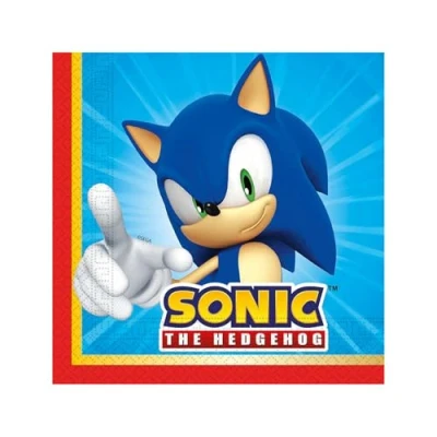 Immagine di 20 tovaglioli Sonic Party