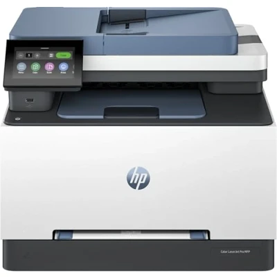 Immagine di HP Color LaserJet Pro MFP 3302fdng stampante laser multifunzione a colori, fax, stampa fronte/retro automatica, alta velocità di stampa, touchscreen CGD, Ethernet, USB, Wolf Security