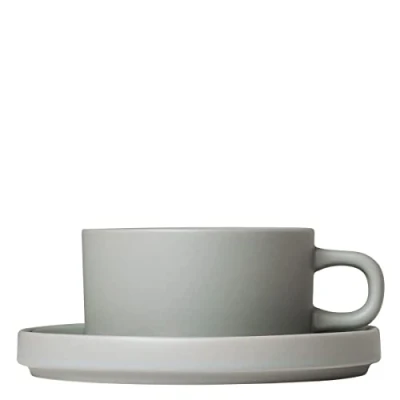 Immagine di Blomus Cups and Saucers Pilare Mirage Grey 170 ml 2 Pieces