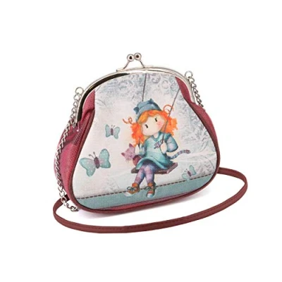 Immagine di Forever Ninette Swing Borsa a Tracolla Retro Catena Grande, Multicolore, 18 x 17.5 cm