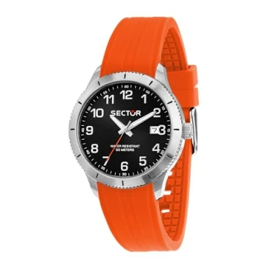 Immagine di Sector No Limits Orologio Uomo, Tempo, Data, Analogico, Cinturino in Acciaio, Collezione 270 R3251578017