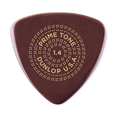 Immagine di Dunlop 513R1.4 Primetone® Plettro scolpito triangolare, 1,4 mm, confezione da 3