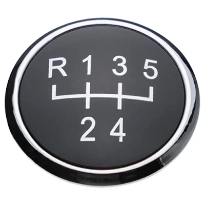 Immagine di ZEALfix 7H5711144C per Transporter T5 T5.1 Pomello del cambio Badge Copertura Trim Cap Emblema 5 Velocità