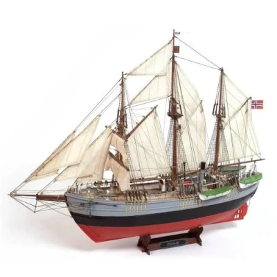 Immagine di Occre Fram 12011 Kit di montaggio in legno e metallo scala 1:85, L: 586 mm, altezza: 441 larghezza: 205 mm vele incluse