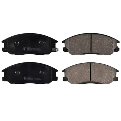 Immagine di BLUE PRINT ADG04231 Kit pastiglie freno Assale anteriore con segnalatore acustico usura HYUNDAI: Santa Fe I, H 1 Van, / Starex MPV