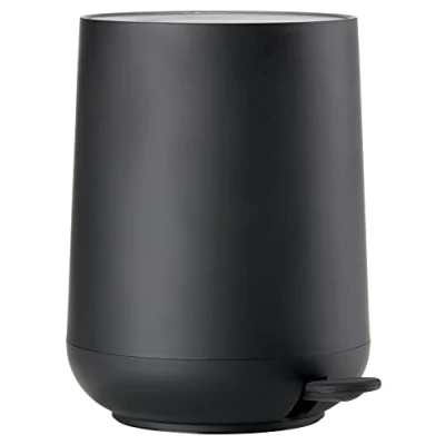 Immagine di Zone Denmark 331971 bidone per la spazzatura 3 L Rotondo Acrilonitrile butadiene stirene (ABS) Black