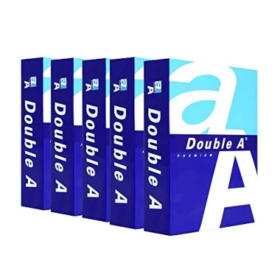 Immagine di MEDIA WAVE store Risma di carta 015430 formato A5 500 fogli da 80 g DOUBLE A Premium (Pack 5 Risme)