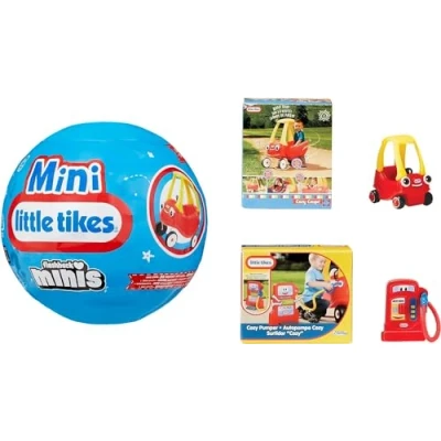 Immagine di Little Tikes di Miniverse MGA: &quot;Flashback Minis&quot;; SELEZIONE CASUALE; 2 Mini in una Confezione a Sorpresa da Usare Come Espositore; Ideale per Collezionisti; Età: 3+