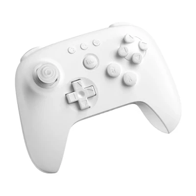 Immagine di 8Bitdo 64 Bluetooth Controller for Analogue 3D, Switch, Windows, and Android (White)