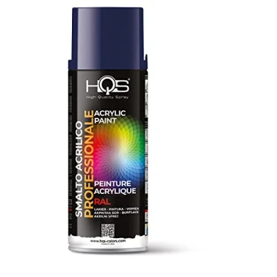 Immagine di HQS Bomboletta di Vernice Spray Acrilica Colori Ral (Ral 5013 Blu Cobalto)