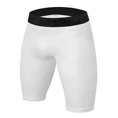 Immagine di PowerLayer Under Gear da Uomo Compresso Base Layer Pantaloncino Termico Bianco, L
