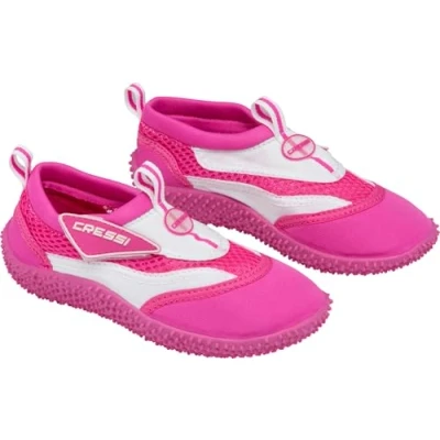 Immagine di Cressi Coral Junior, Scarpette Adatte Per Mare Spiaggia E Sport Acquatici Vari Unisex Bambini, Rosa Bianco, 31 EU