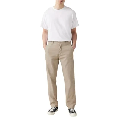Immagine di Levi&#039;s XX Chino Authentic Strt Pantaloni, Vintage Khaki RMN TW, 30W x 32L Uomo