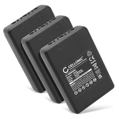 Immagine di subtel 3X Batteria di Ricambio per Autec E16 KTC, Sirio 42, Modular MK, MJ Sostituzione MBM06MH 700mAh affidabile pila Telecomando radiocomando