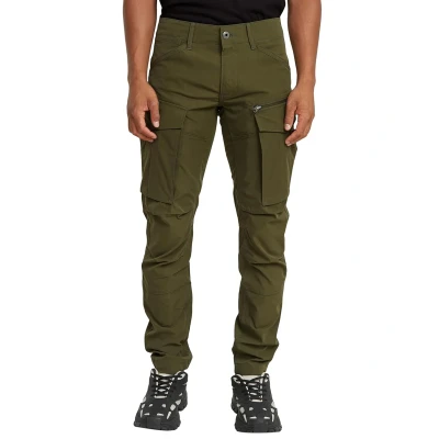 Immagine di G STAR Uomo Rovic Zip 3D Regular Tapered Pants, Verde scuro (shadow olive D02190 D909 B230), 33W / 32L