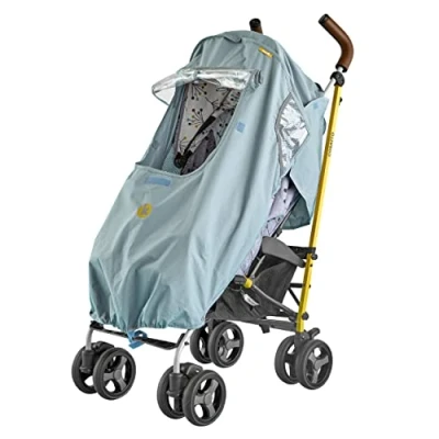 Immagine di Koo di Splish Splosh,Parapioggia universale per passeggino singolo, impermeabile passeggini e passeggini, si adatta a qualsiasi passeggino, singolo standard