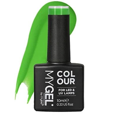 Immagine di MyGel by MYLEE Smalto Gel Semipermanente 10 ml [Green There Done That ] UV/LED Nail Art Manicure Pedicure per Uso Professionale e Domestico Lunga Durata Facile da Applicare