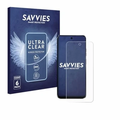 Immagine di savvies (6 Pezzi Pellicola Protettiva per Motorola G34 5G Protezione Schermo Trasparente