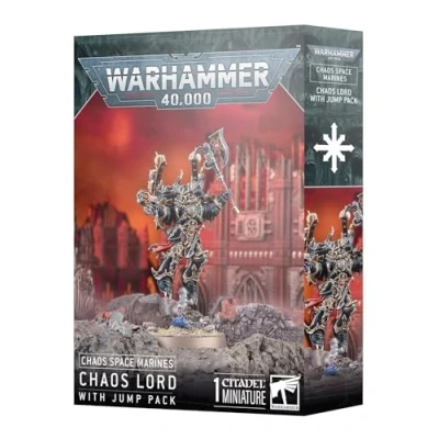 Immagine di Games Workshop Warhammer 40.000 Chaos Space Marines: Signore con Jump Pack